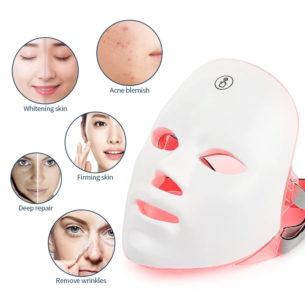 Masque LED Anti-Âge – Lifting & Éclat à Domicile